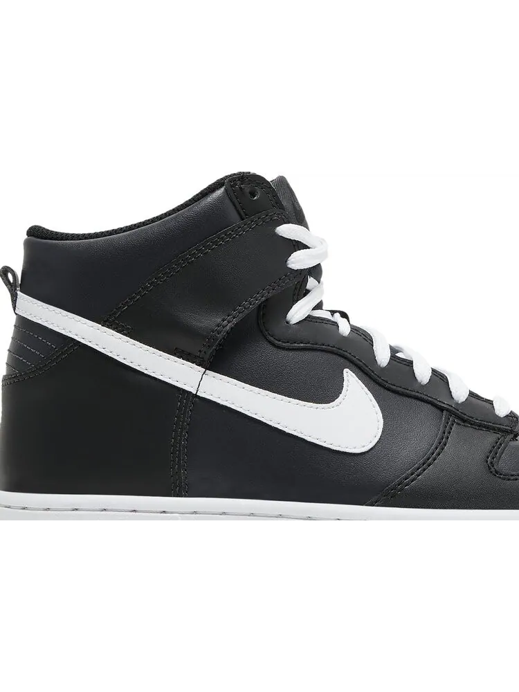 Кроссовки Nike Dunk High GS 'Anthracite White' — изображение 2 из 8, черный