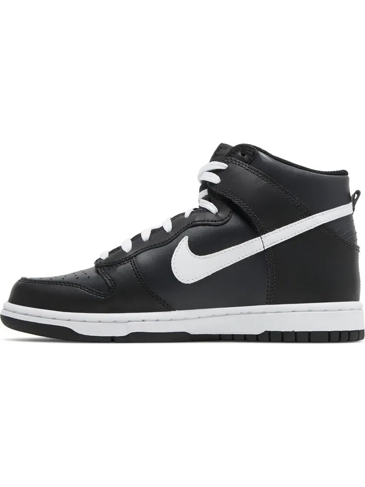 Кроссовки Nike Dunk High GS 'Anthracite White' — изображение 3 из 8, черный