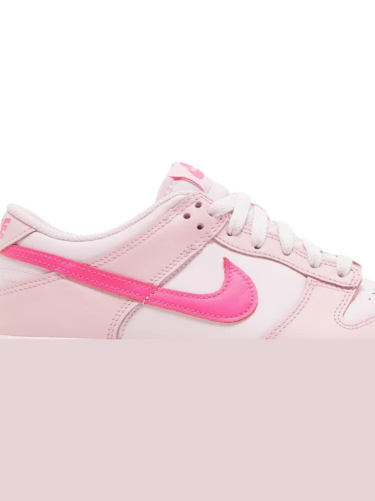 Кроссовки Nike Dunk Low PS 'Triple Pink' — изображение 2 из 8, розовый