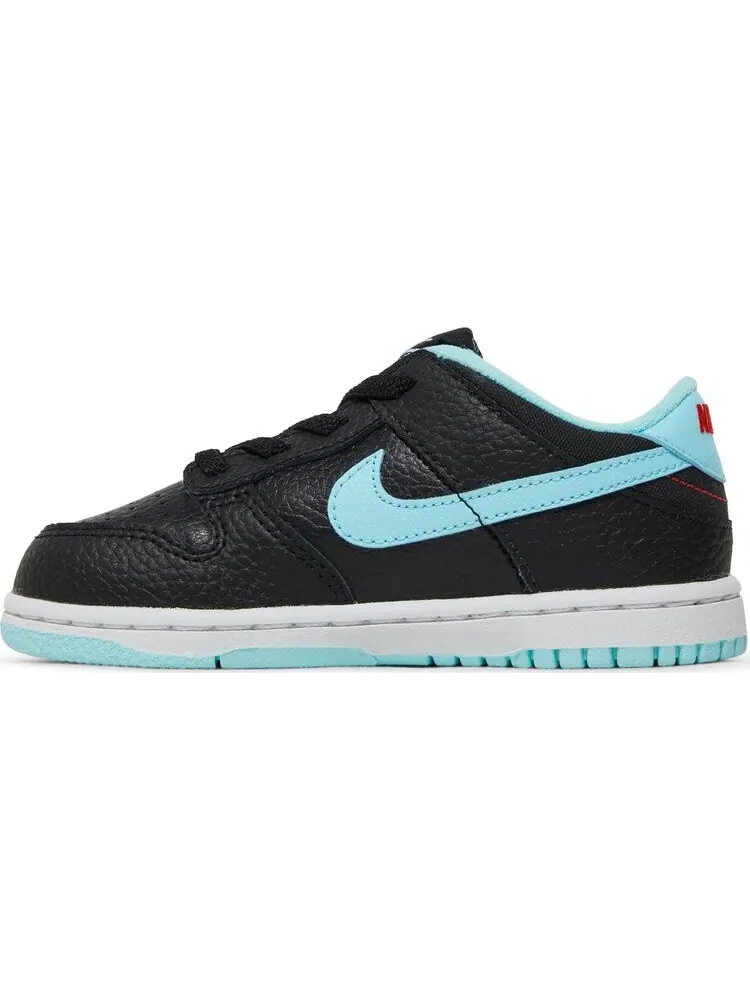 Кроссовки Nike Dunk Low SE TD 'Barber Shop - Black' — изображение 3 из 8, черный