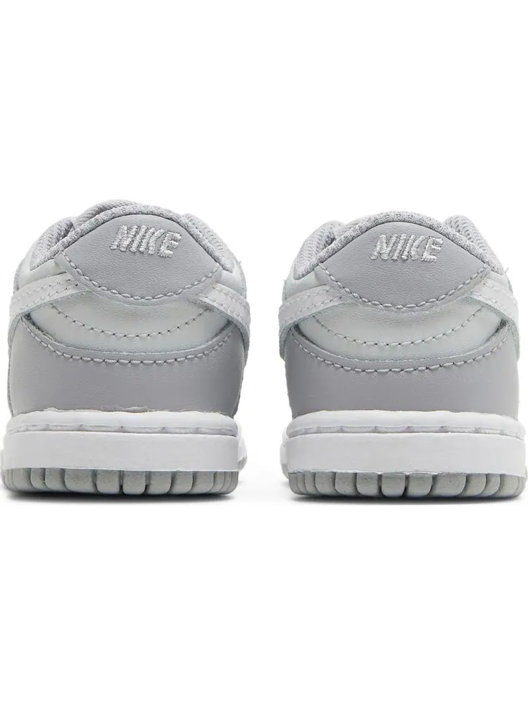 Кроссовки Nike Dunk Low TD 'Two-Toned Grey' — изображение 6 из 8, белый
