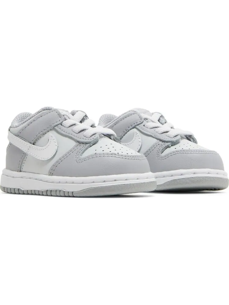 Кроссовки Nike Dunk Low TD 'Two-Toned Grey' — изображение 8 из 8, белый