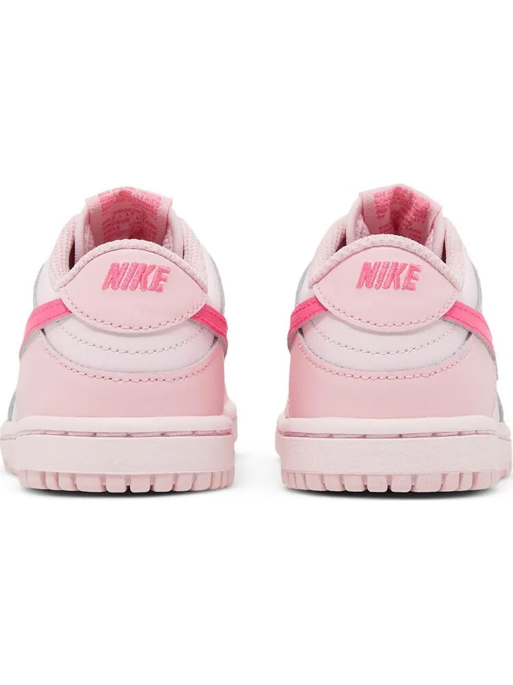 Кроссовки Nike Dunk Low TD 'Triple Pink' — изображение 6 из 8, розовый
