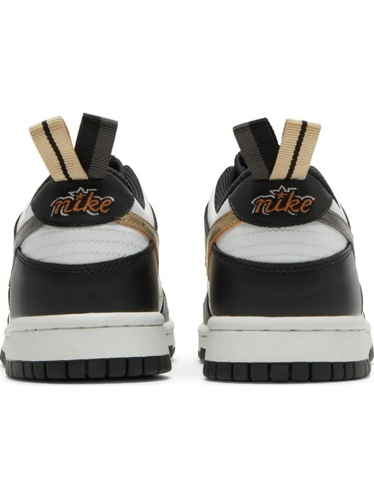 Кроссовки Nike Dunk Low GS 'Off Noir Metallic Pewter' — изображение 6 из 8, белый