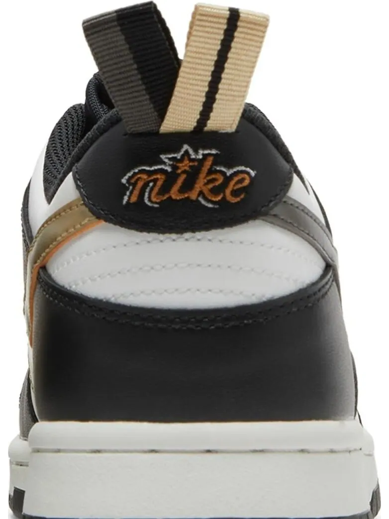 Кроссовки Nike Dunk Low GS 'Off Noir Metallic Pewter' — изображение 7 из 8, белый