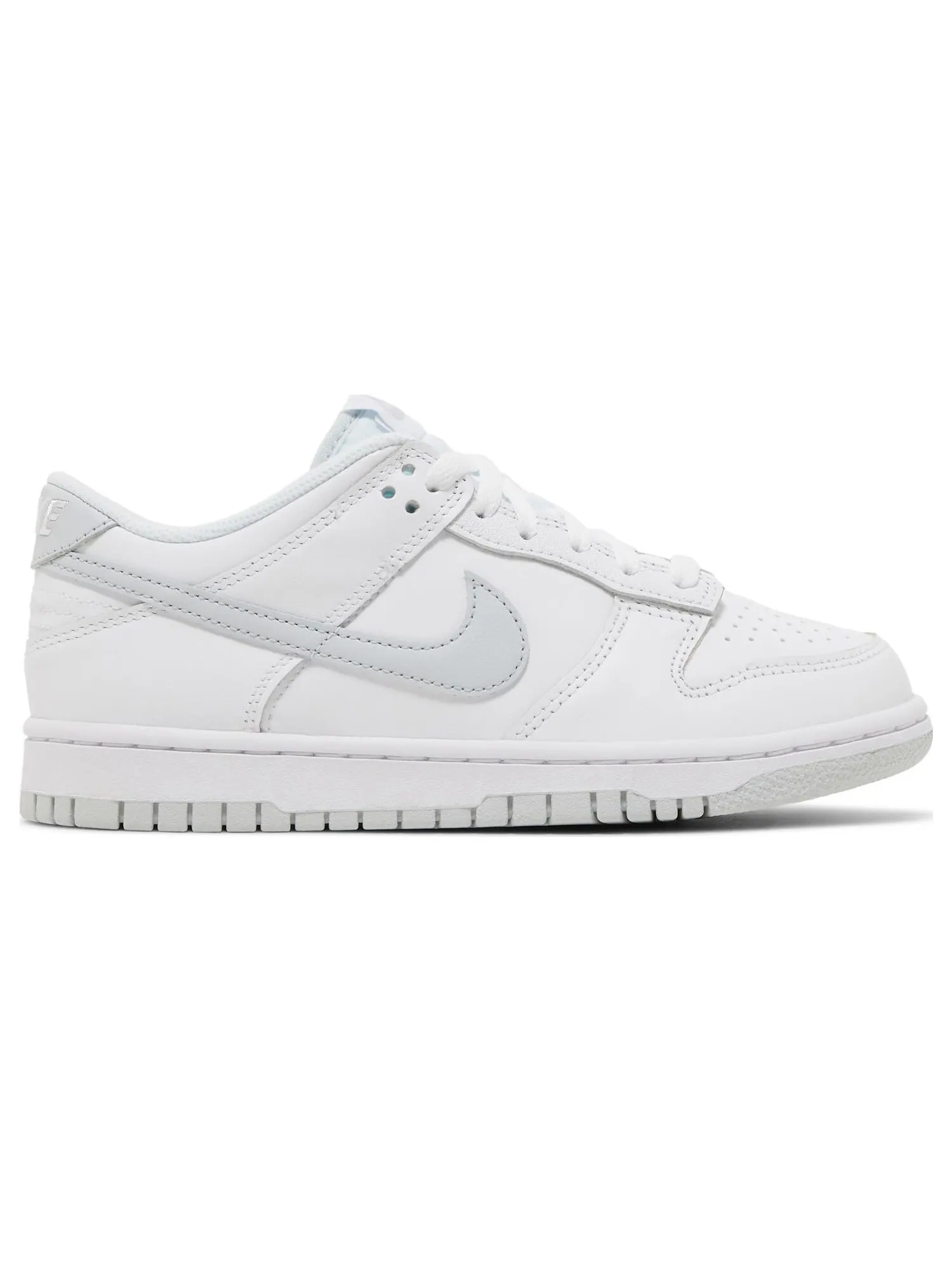 Кроссовки Nike Dunk Low GS 'Pure Platinum' — изображение 1 из 8, белый