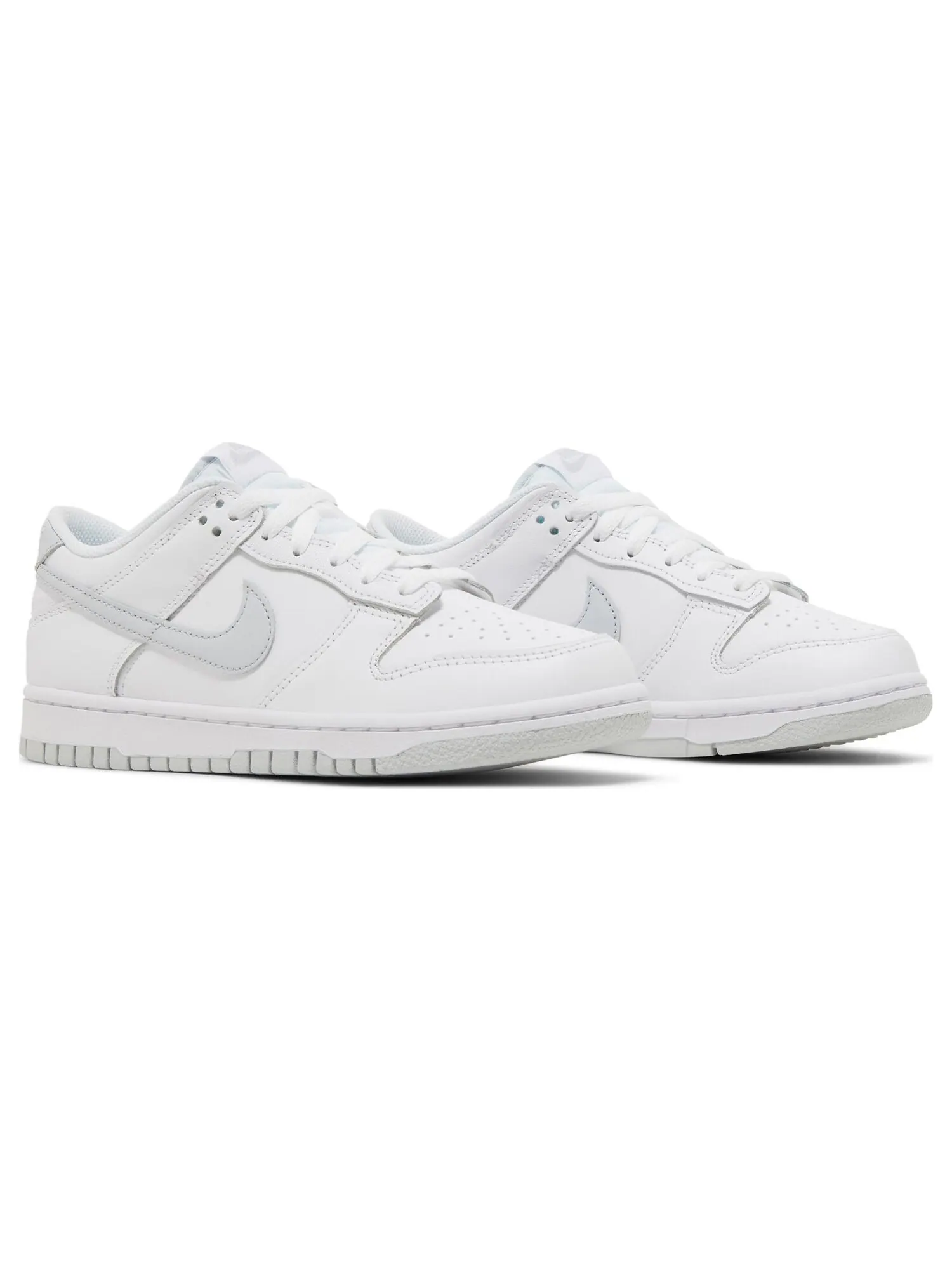 Кроссовки Nike Dunk Low GS 'Pure Platinum' — изображение 8 из 8, белый