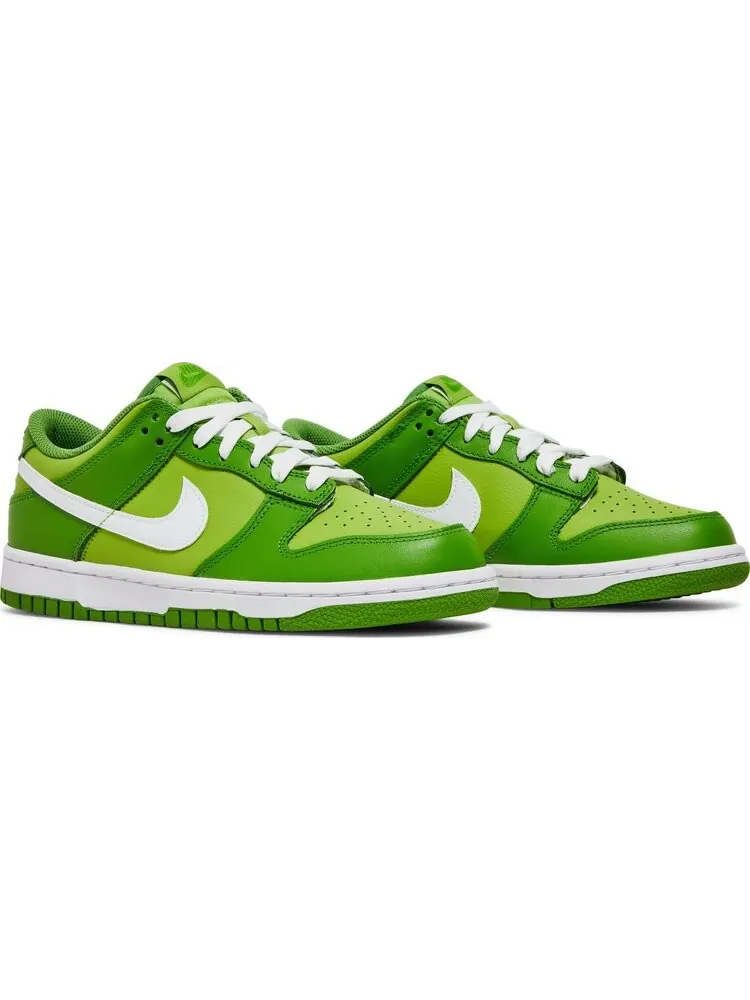 Кроссовки Nike Dunk Low GS 'Chlorophyll' — изображение 8 из 8, зеленый