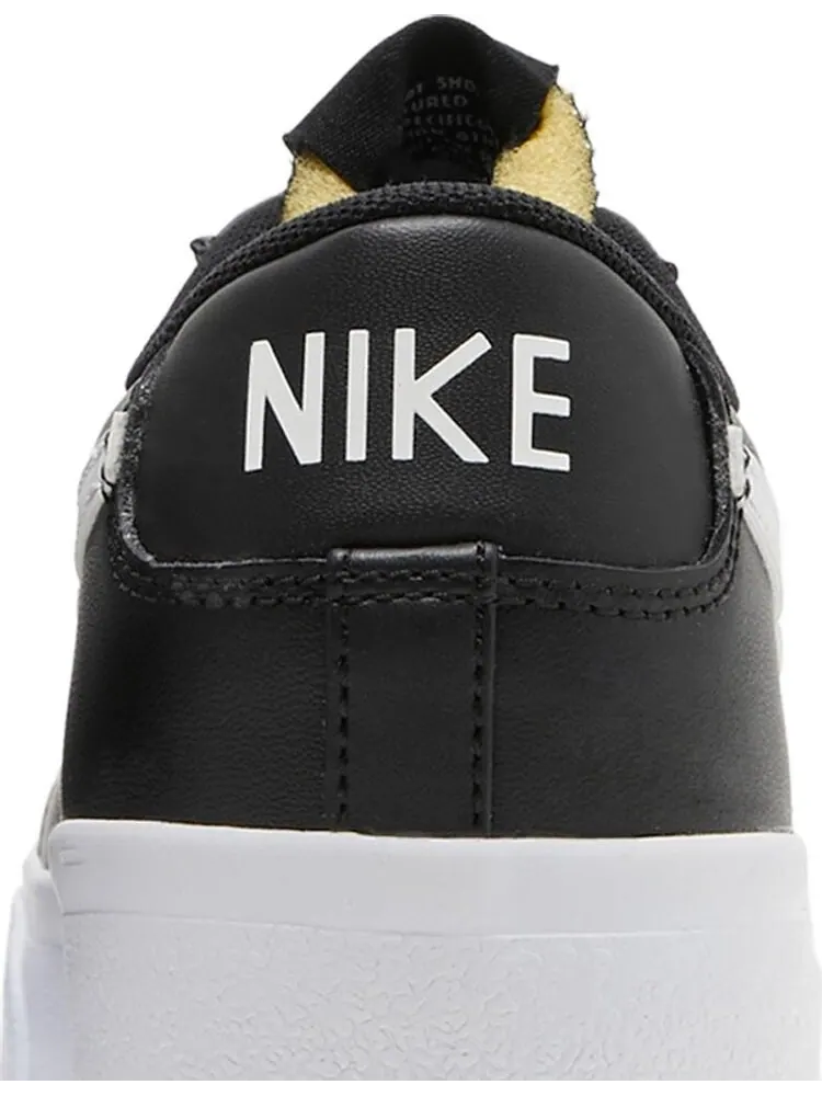 Кроссовки Nike Wmns Blazer Low Platform 'Black White' — изображение 7 из 8, черный