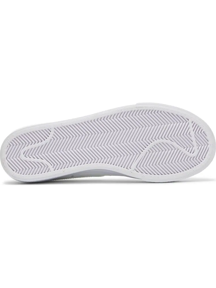 Кроссовки Nike Wmns Blazer Low Platform 'White Light Lemon Twist' — изображение 4 из 8, белый
