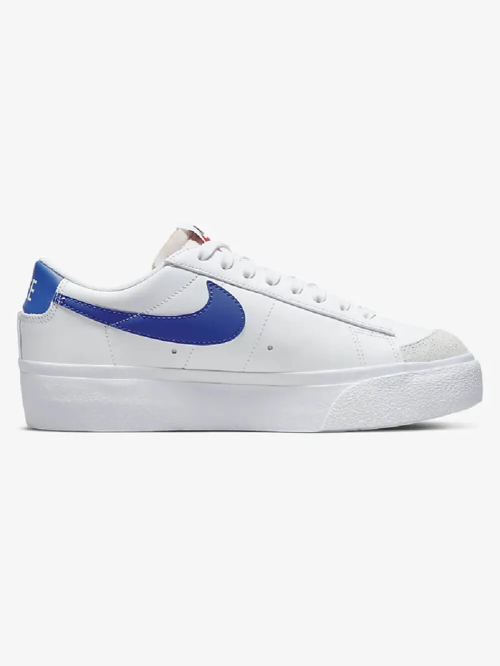 Кроссовки Nike Blazer Low Platform — изображение 5 из 7, белый/синий