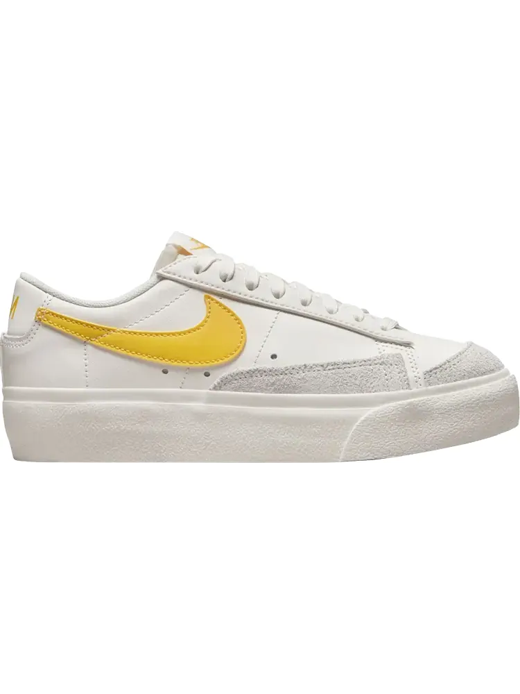 Кроссовки Wmns Blazer Low Platform 'Sail Vivid Sulfur' — изображение 1 из 1, бежевый