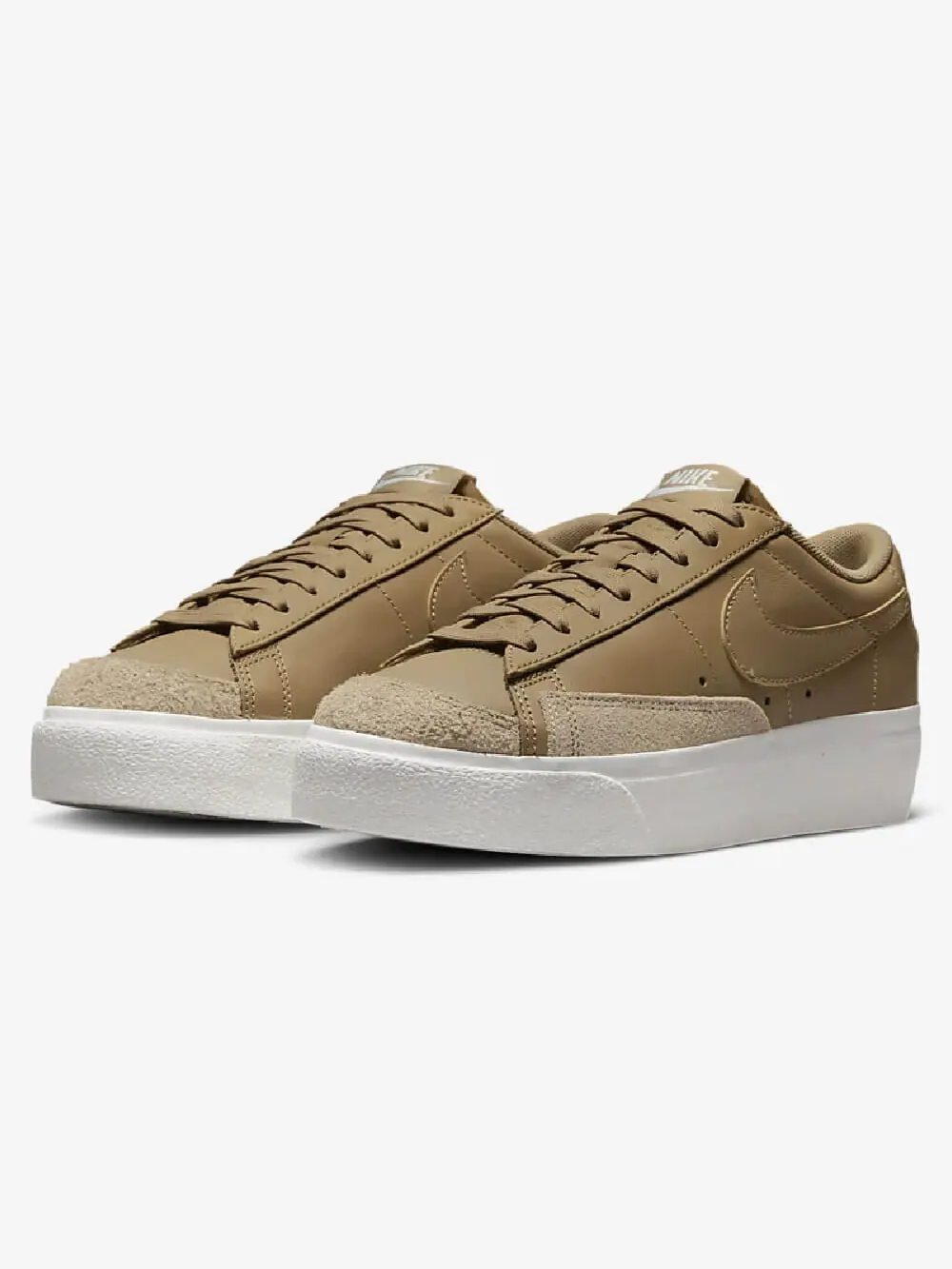 Кроссовки Nike Blazer Low Platform — изображение 2 из 8, коричневый