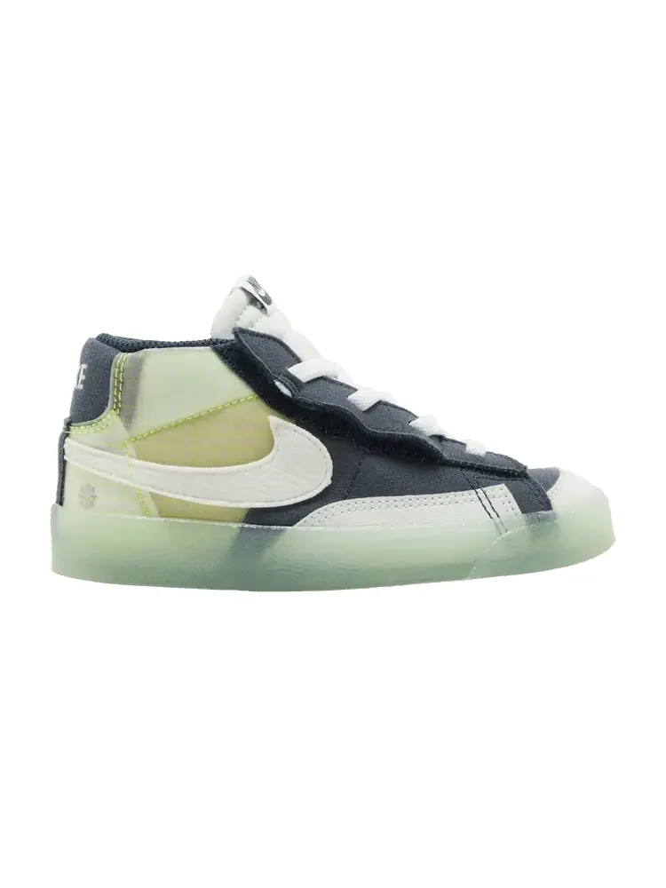 Кроссовки Nike Blazer Mid '77 TD 'Move To Zero - Armory Navy' — изображение 1 из 9, темно-синий/белый//белый
