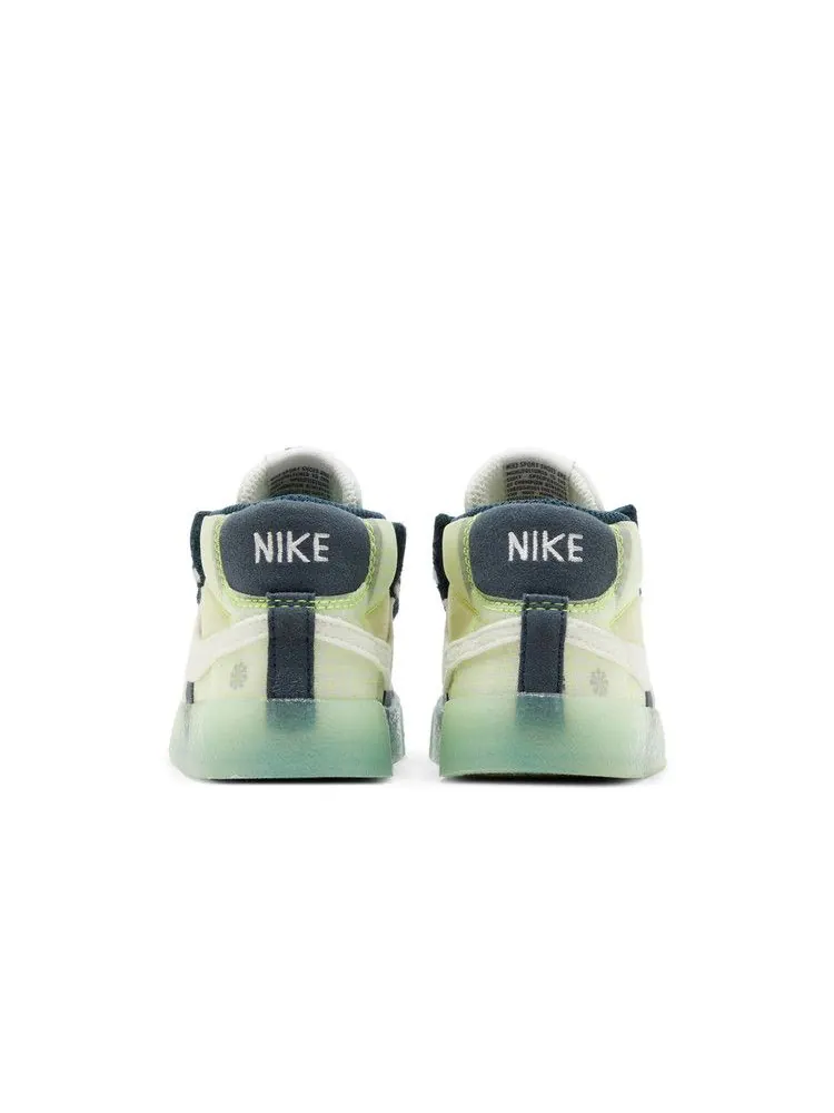 Кроссовки Nike Blazer Mid '77 TD 'Move To Zero - Armory Navy' — изображение 7 из 9, темно-синий/белый//белый