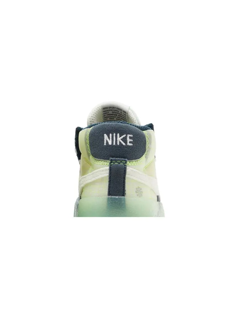 Кроссовки Nike Blazer Mid '77 TD 'Move To Zero - Armory Navy' — изображение 8 из 9, темно-синий/белый//белый
