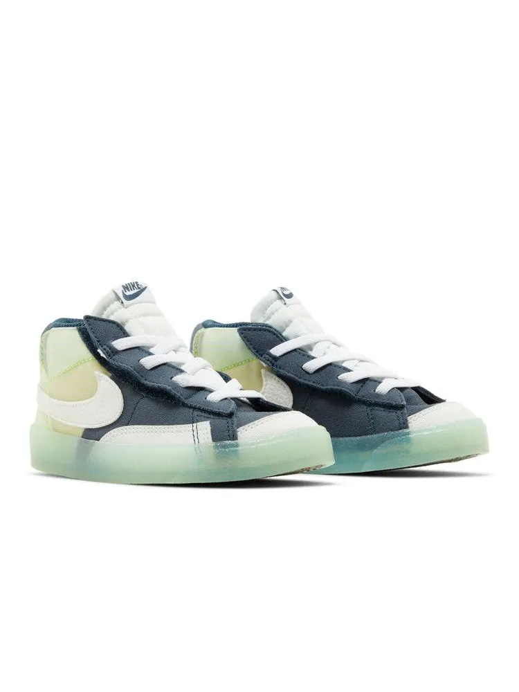 Кроссовки Nike Blazer Mid '77 TD 'Move To Zero - Armory Navy' — изображение 9 из 9, темно-синий/белый//белый