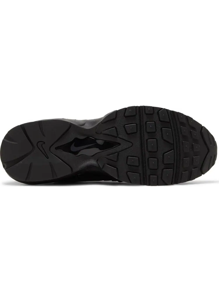 Кроссовки Nike Air Max 96 2 'Triple Black' — изображение 4 из 8, черный
