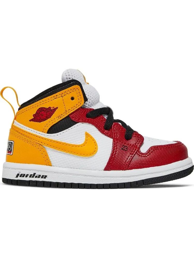 Кроссовки Air Jordan 1 Mid SE TD Motorsport — изображение 1 из 8, белый