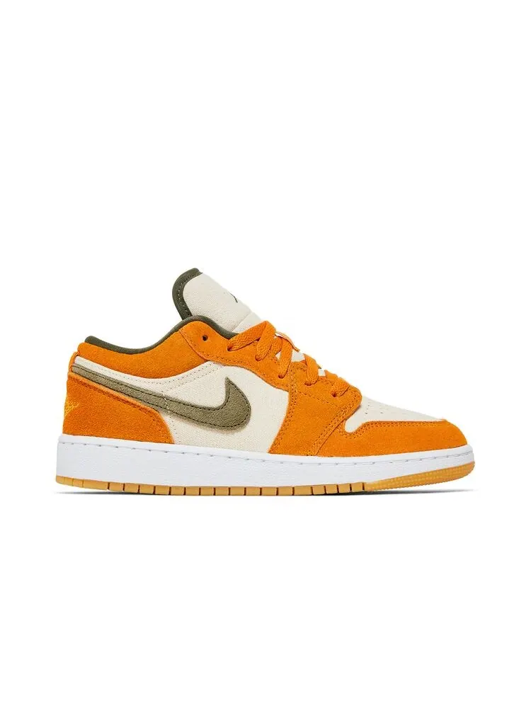 Кроссовки Air Jordan 1 Low SE GS Ceramic — изображение 1 из 6, серый