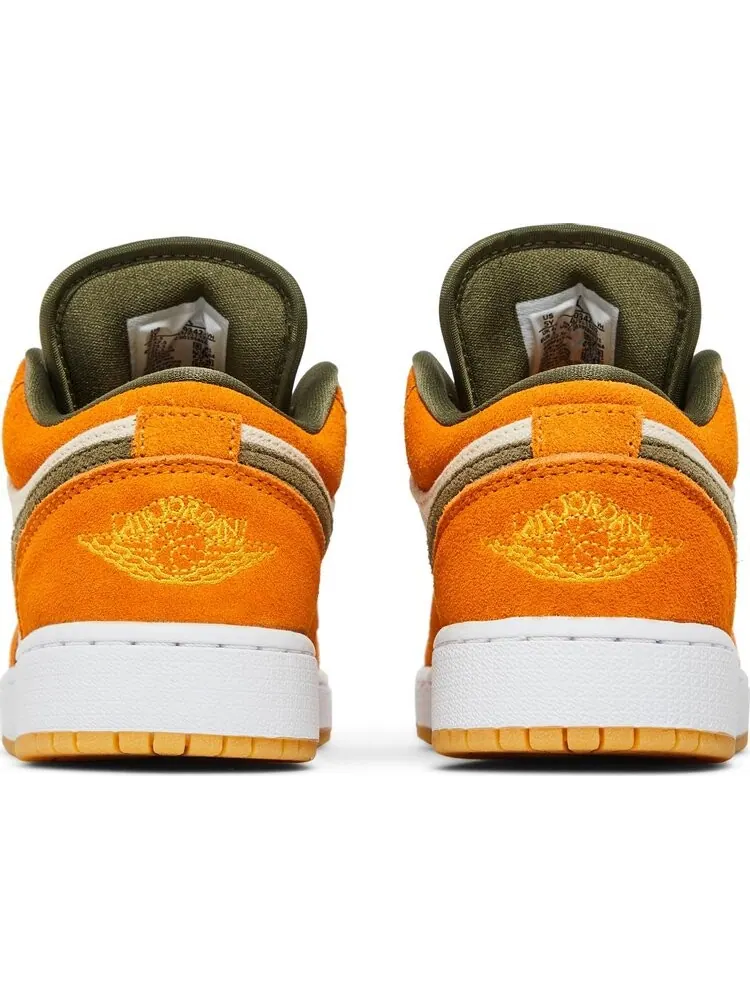 Кроссовки Air Jordan 1 Low SE GS Ceramic — изображение 6 из 8, оранжевый