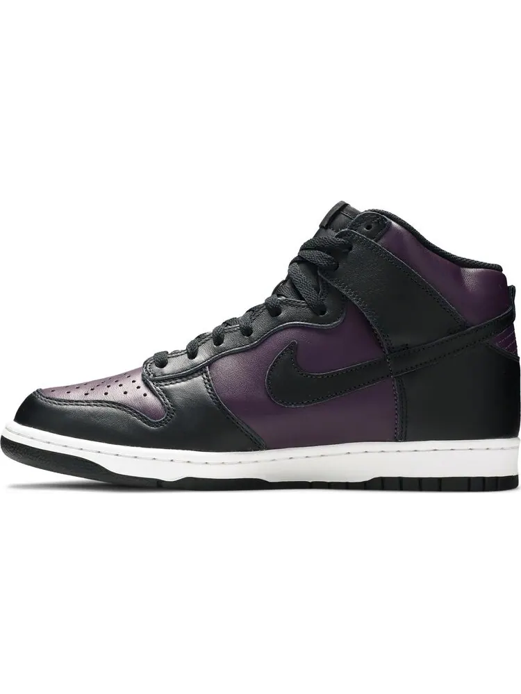 Кроссовки Nike Dunk High x Fragment Design 'Vast Grey' — изображение 3 из 10, фиолетовый