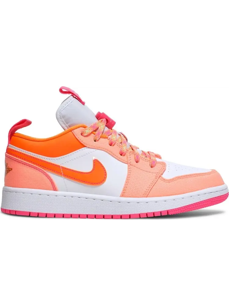 Кроссовки Air Jordan 1 Low Utility GS Crimson Pulse — изображение 1 из 8, оранжевый