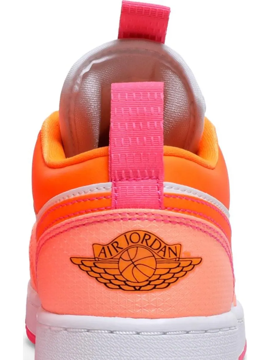Кроссовки Air Jordan 1 Low Utility GS Crimson Pulse — изображение 7 из 8, оранжевый