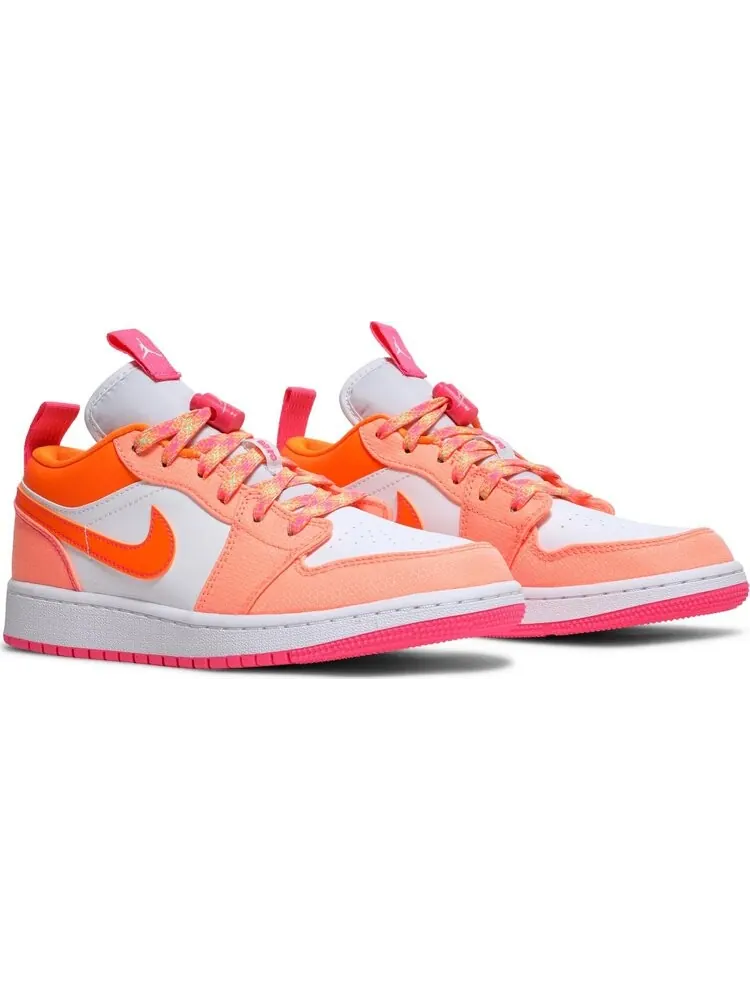 Кроссовки Air Jordan 1 Low Utility GS Crimson Pulse — изображение 8 из 8, оранжевый