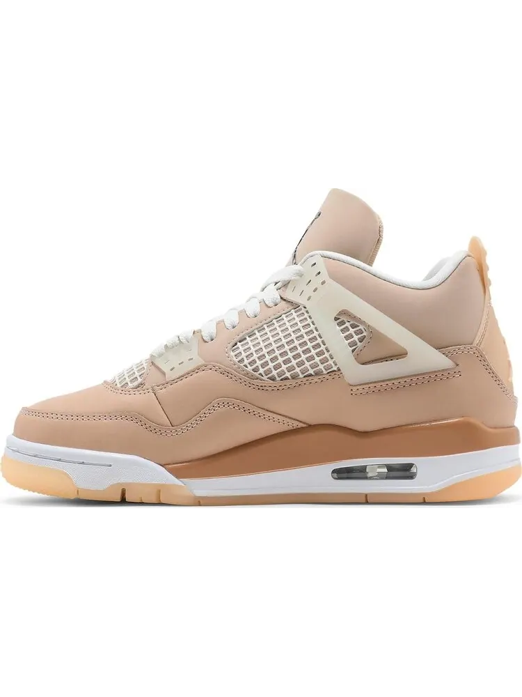 Кроссовки Wmns Air Jordan 4 Retro Shimmer — изображение 3 из 10, загар