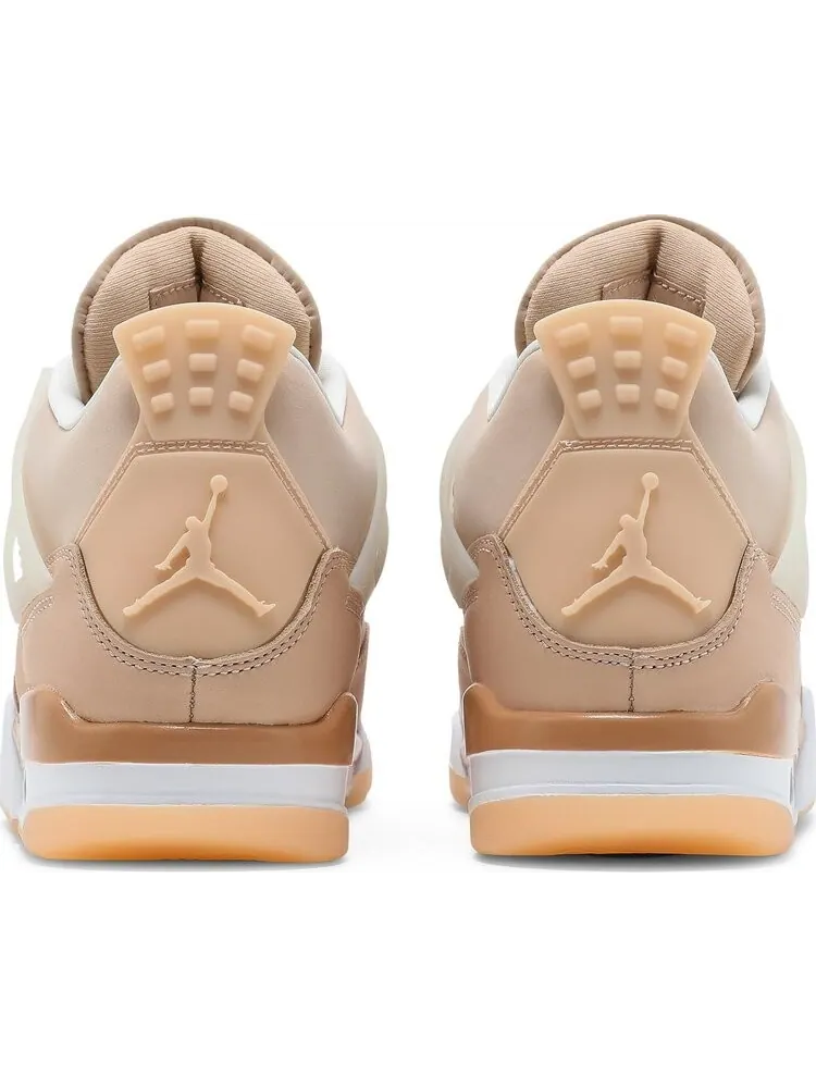 Кроссовки Wmns Air Jordan 4 Retro Shimmer — изображение 6 из 10, загар
