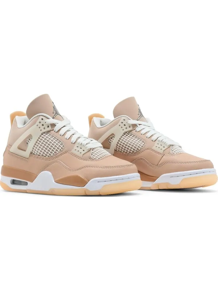 Кроссовки Wmns Air Jordan 4 Retro Shimmer — изображение 8 из 10, загар