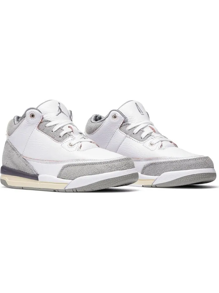 Кроссовки A Ma Maniére x Air Jordan 3 Retro SP PS Raised By Women — изображение 8 из 8, белый