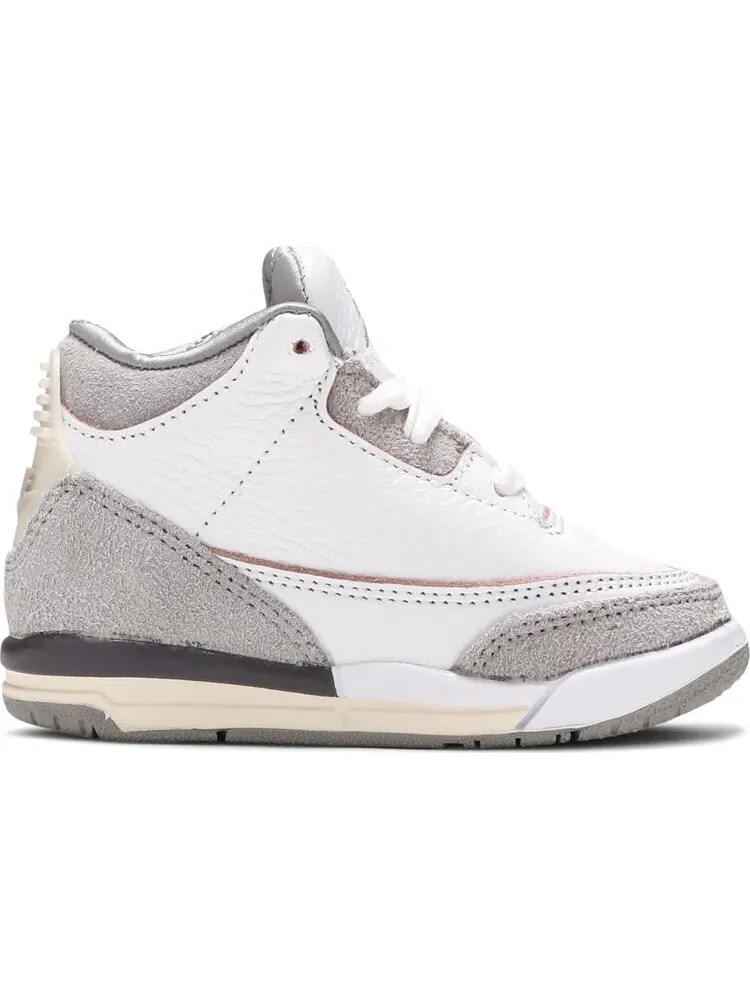 Кроссовки A Ma Maniére x Air Jordan 3 Retro SP TD Raised By Women — изображение 1 из 8, белый