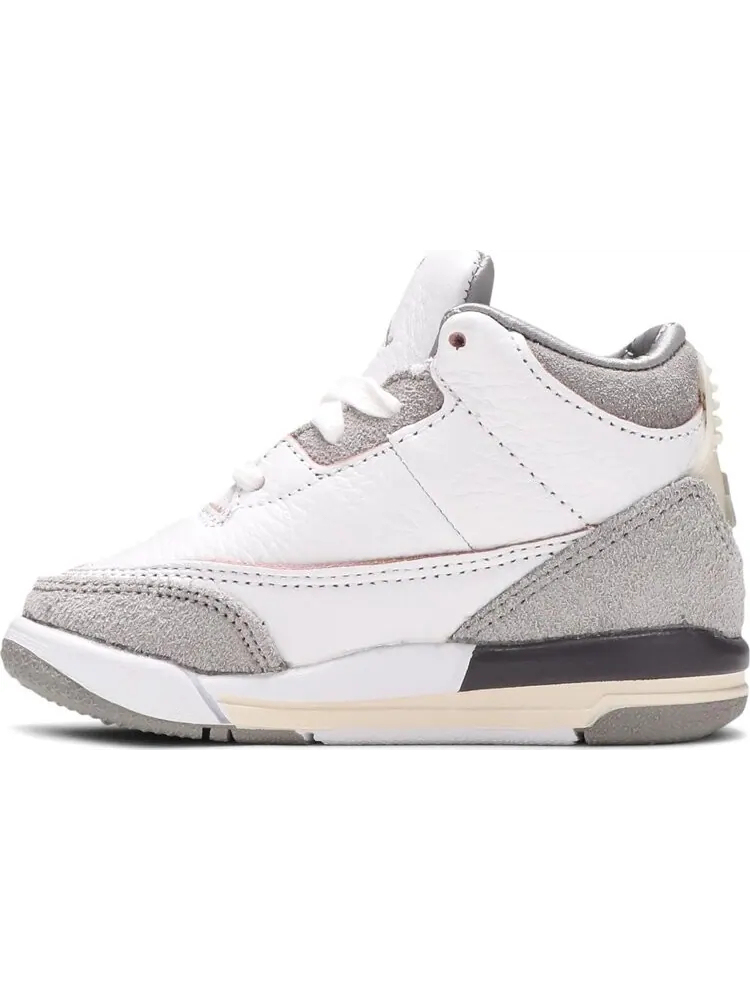Кроссовки A Ma Maniére x Air Jordan 3 Retro SP TD Raised By Women — изображение 3 из 8, белый