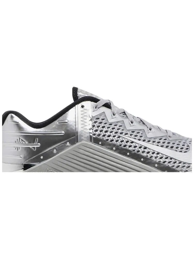 Кроссовки Nike Metcon 6 Premium 'Metallic Silver' — изображение 2 из 8, серебряный