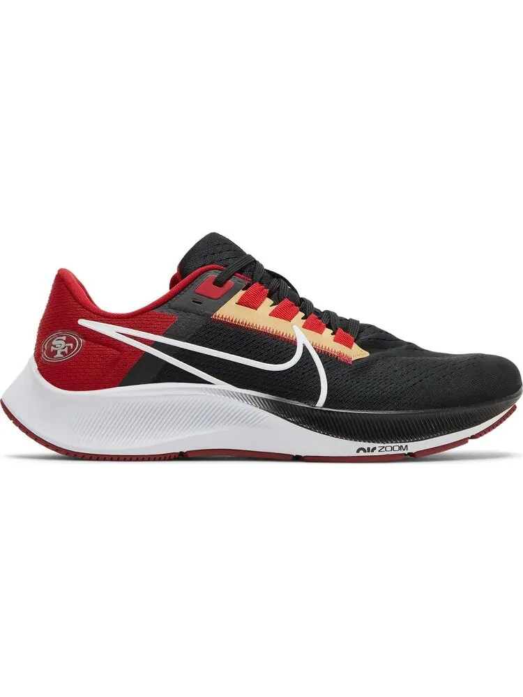 Кроссовки Nike NFL x Air Zoom Pegasus 38 'San Francisco 49ers' — изображение 1 из 8, черный