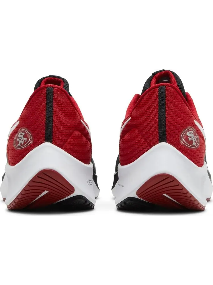 Кроссовки Nike NFL x Air Zoom Pegasus 38 'San Francisco 49ers' — изображение 6 из 8, черный