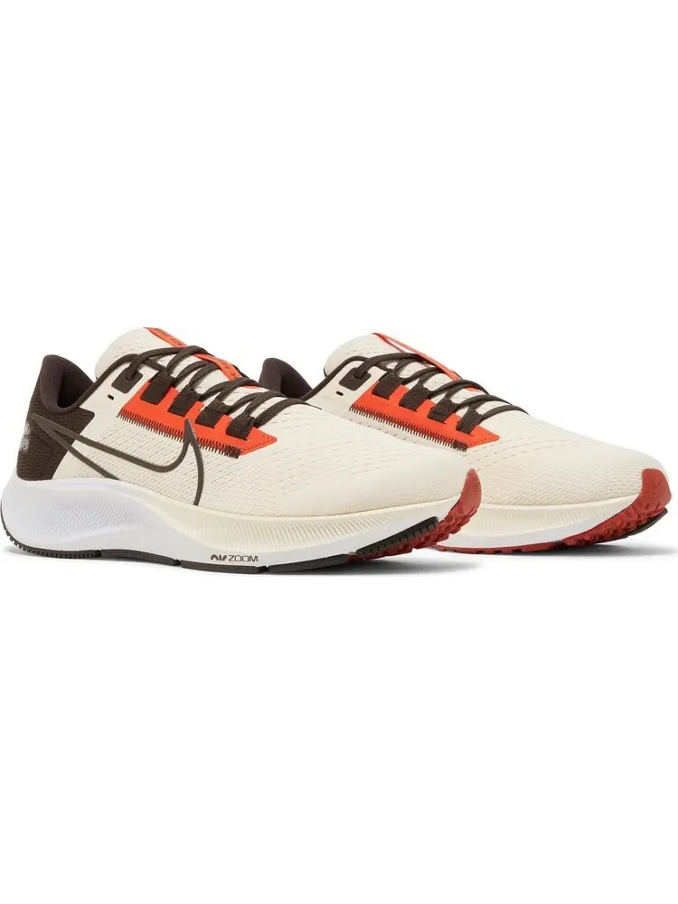 Кроссовки Nike NFL x Air Zoom Pegasus 38 'Cleveland Browns' — изображение 8 из 8, коричневый