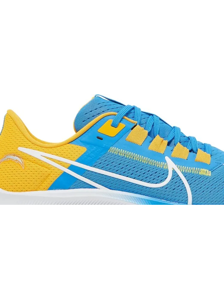 Кроссовки Nike NFL x Air Zoom Pegasus 38 'Los Angeles Chargers' — изображение 2 из 8, синий