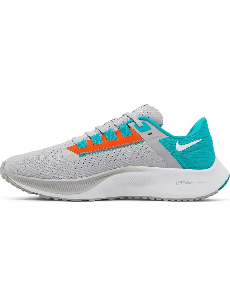 Кроссовки Nike NFL x Air Zoom Pegasus 38 'Miami Dolphins' — изображение 3 из 8, серый