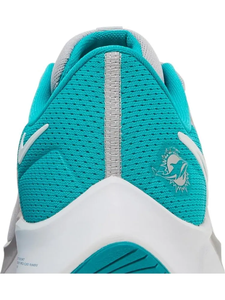 Кроссовки Nike NFL x Air Zoom Pegasus 38 'Miami Dolphins' — изображение 7 из 8, серый