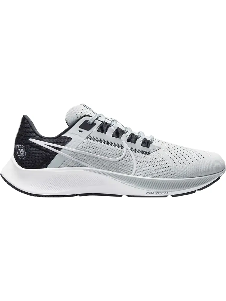 Кроссовки Nike NFL x Air Zoom Pegasus 38 'Las Vegas Raiders' — изображение 1 из 1, серебряный