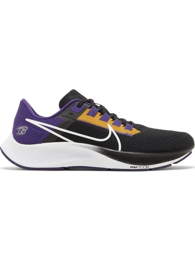 Кроссовки Nike NFL x Air Zoom Pegasus 38 'Baltimore Ravens' — изображение 1 из 8, черный