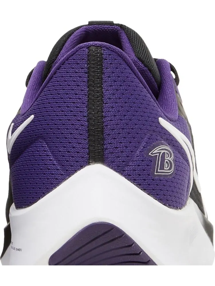 Кроссовки Nike NFL x Air Zoom Pegasus 38 'Baltimore Ravens' — изображение 7 из 8, черный