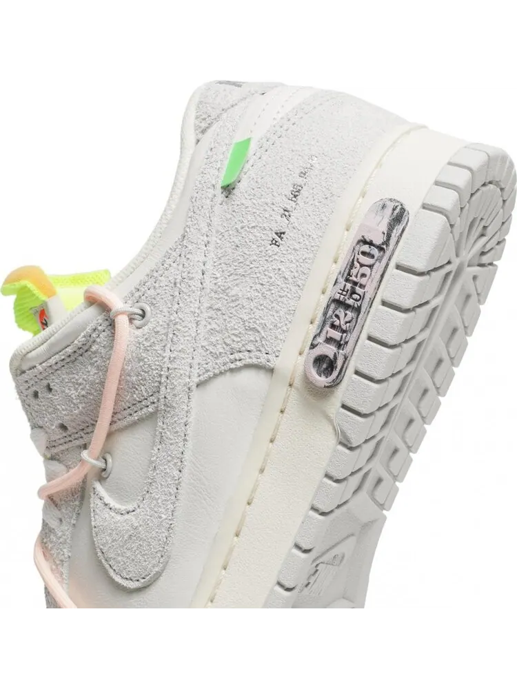 Кроссовки Nike Off-White x Dunk Low 'Lot 12 of 50' — изображение 10 из 10, белый