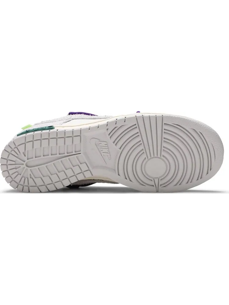 Кроссовки Nike Off-White x Dunk Low 'Lot 15 of 50' — изображение 4 из 8, белый