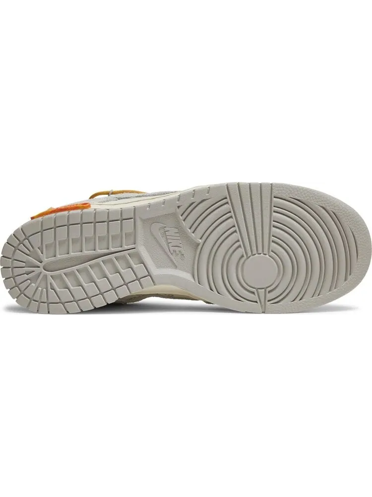 Кроссовки Nike Off-White x Dunk Low 'Lot 34 of 50' — изображение 4 из 8, белый
