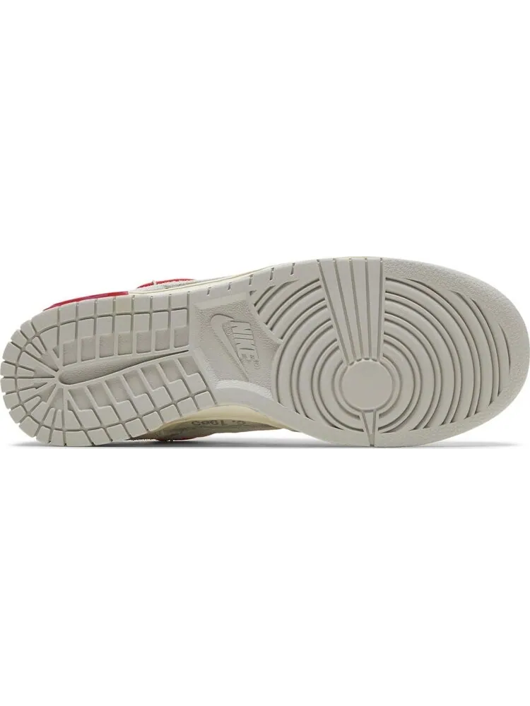 Кроссовки Nike Off-White x Dunk Low 'Lot 40 of 50' — изображение 4 из 8, белый