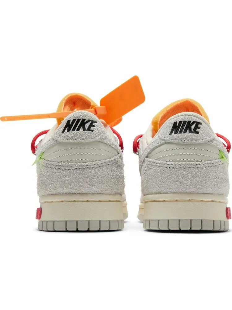 Кроссовки Nike Off-White x Dunk Low 'Lot 40 of 50' — изображение 6 из 8, белый